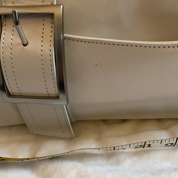 Y2K White Leather Bag - Picture 10 of 10